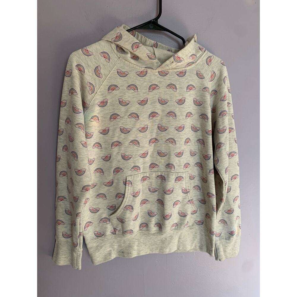 Vintage‎ Y2K /  Self Esteem brand / rainbow hoodie sweatshirt / adult small